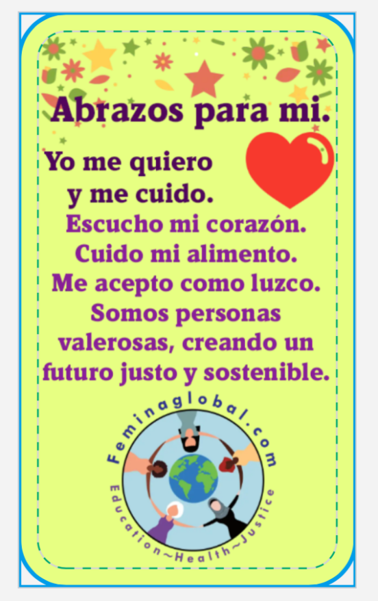 abrazos card